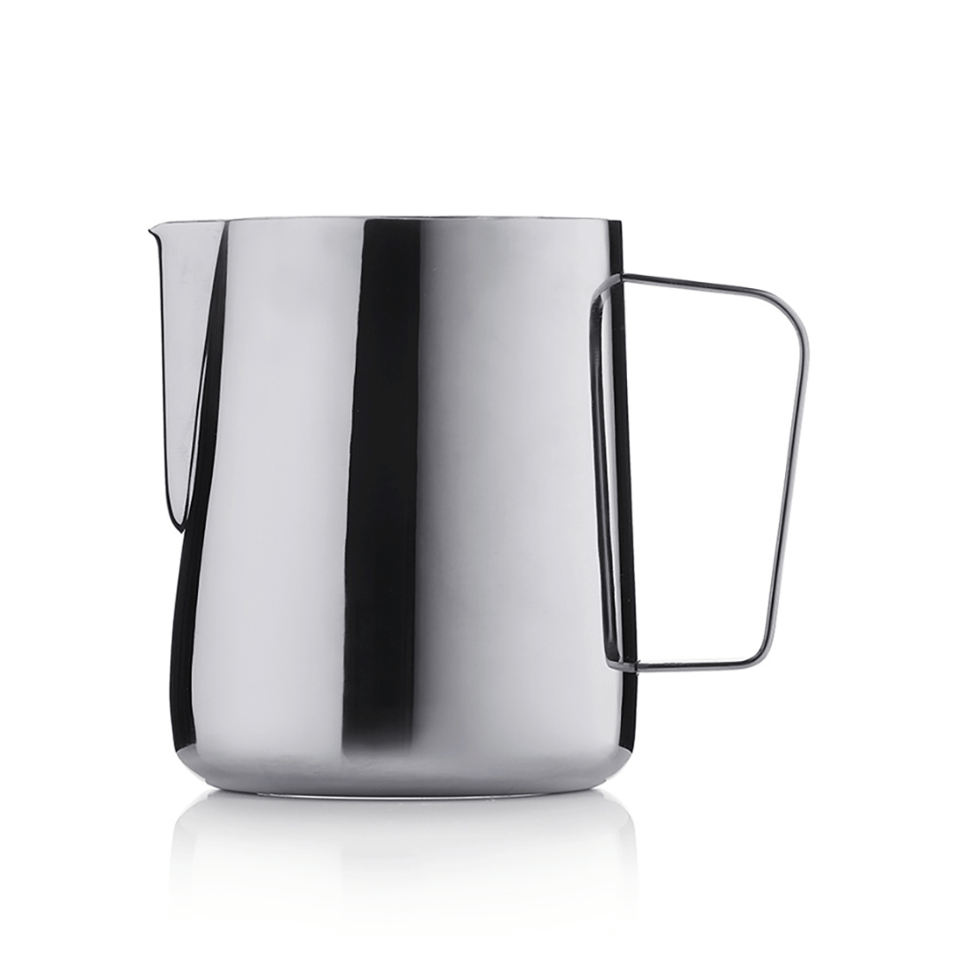600ml black milk jug