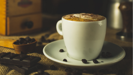 drinking cappuccino says this about your personality