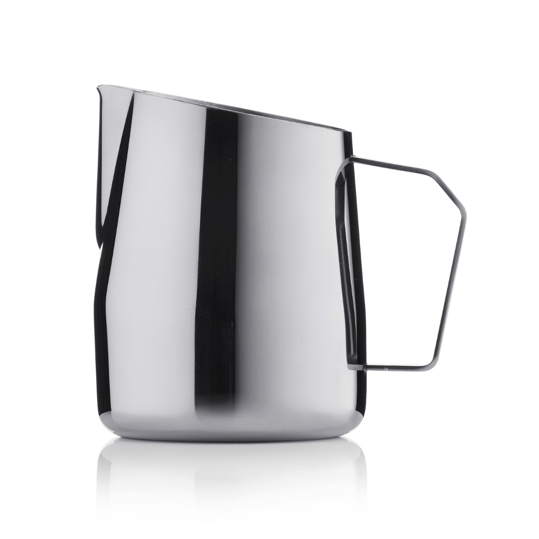 black pearl 400ml milk jug for coffee machine