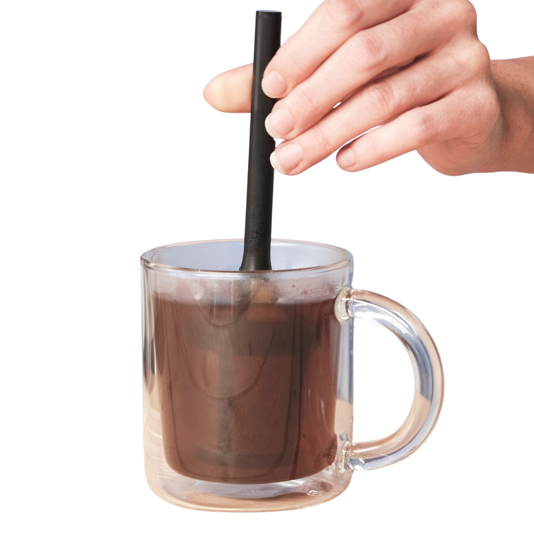 using the brew it stick to make a filter coffee