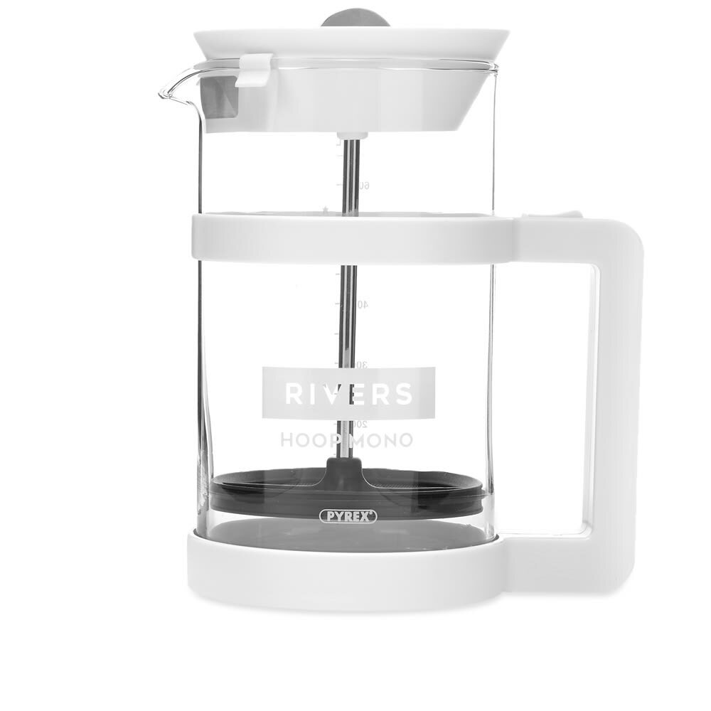 White French Press (720ml) | Rivers Coffee Makers | Barista & Co