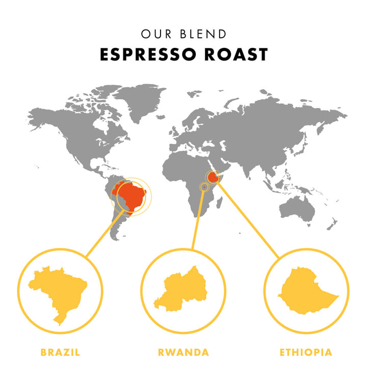 dark roast coffee blend for espresso