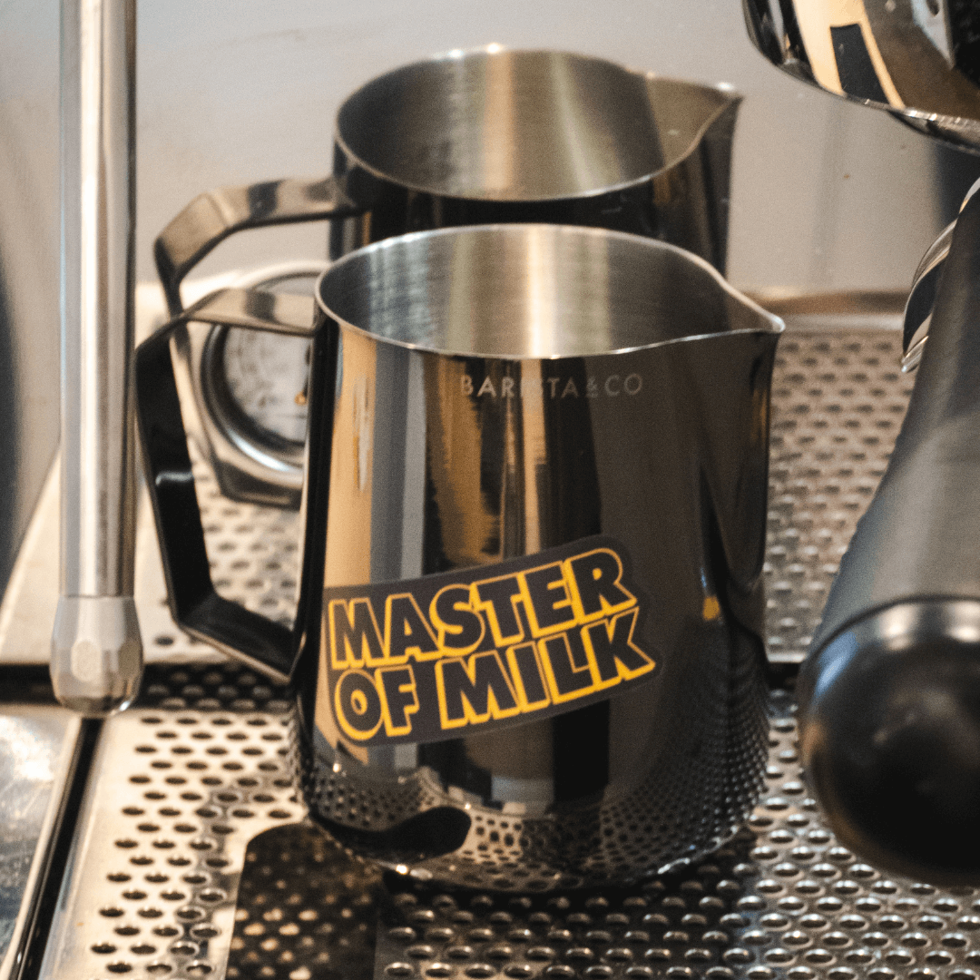 Milk Pitcher Sticker Pack - Edition 1 | Latte Art Jug | Barista & Co